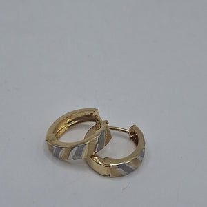 ARETES PAR ORO 14 K 1.1 GRMS (SEMINUEVO)