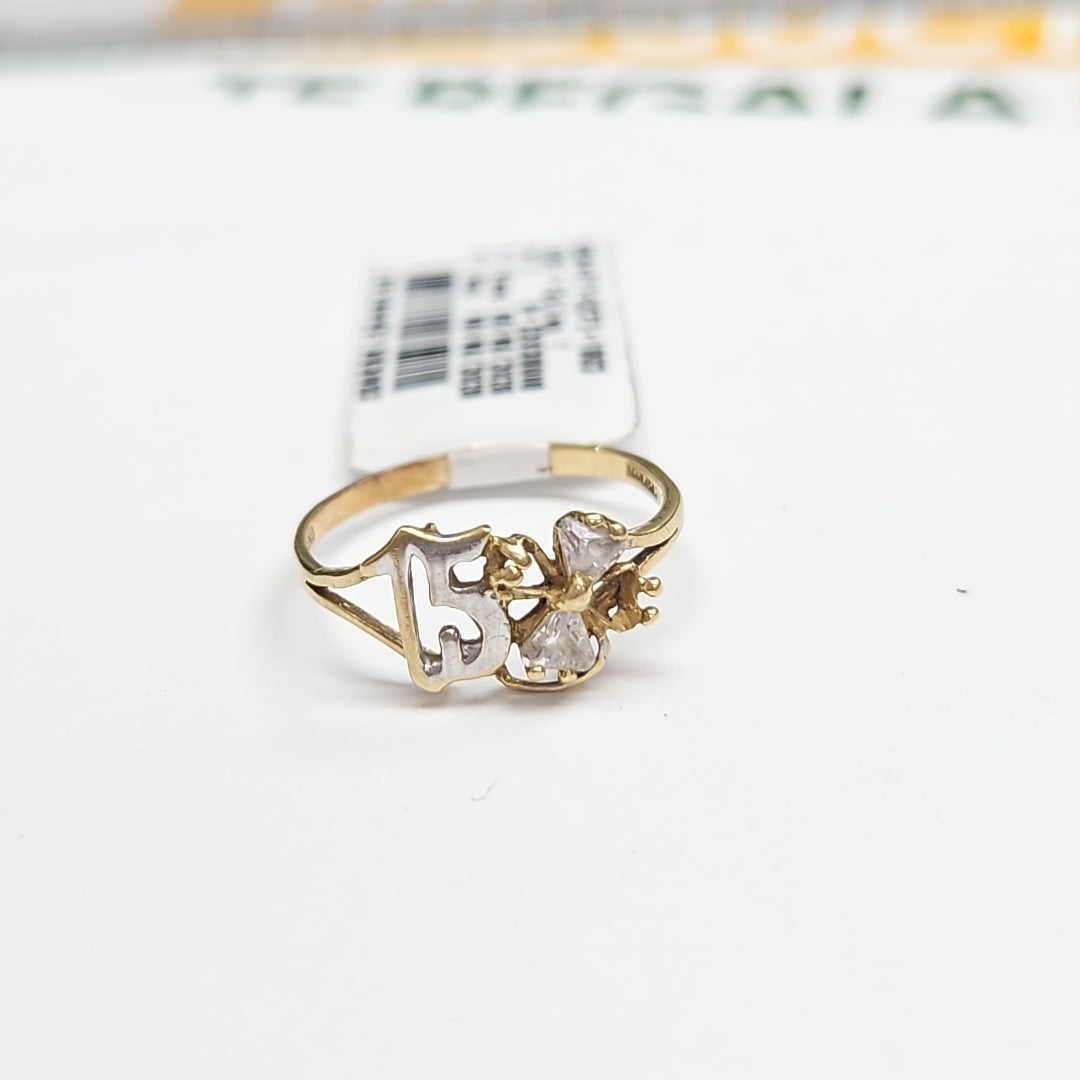 ANILLITO ORO 10 K 1,30 GRMS (SEMINUEVO)