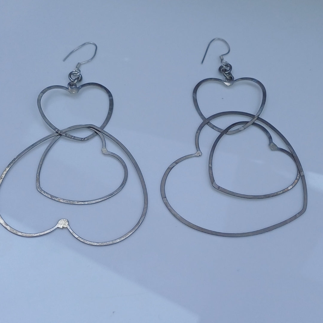 ARETES PAR PLATA 4,30 GRMS (SEMINUEVO)