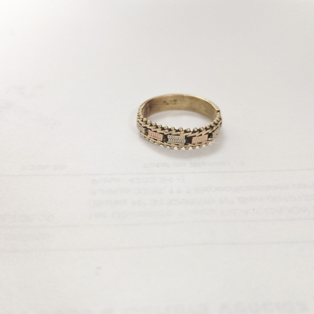 ANILLO ORO 10 K 3.2 GRMS (SEMINUEVO)