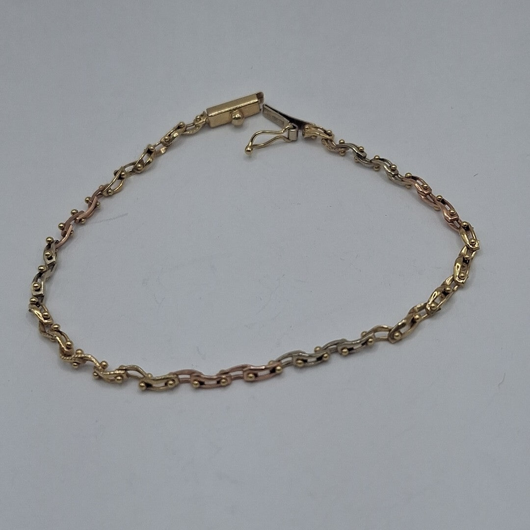PULSERA ORO 14 K 4.4 GRMS (SEMINUEVO)