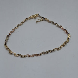 PULSERA ORO 14 K 4.4 GRMS (SEMINUEVO)