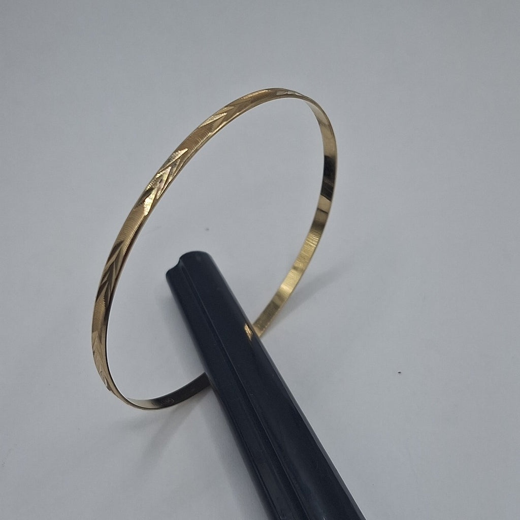 PULSERA RIGIDA ORO 14 K 5.9 GRMS (SEMINUEVO)