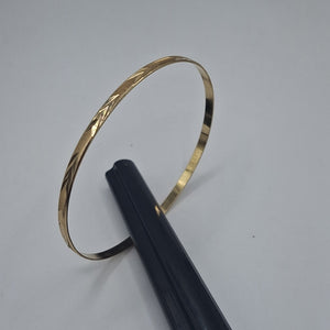 PULSERA RIGIDA ORO 14 K 5.9 GRMS (SEMINUEVO)
