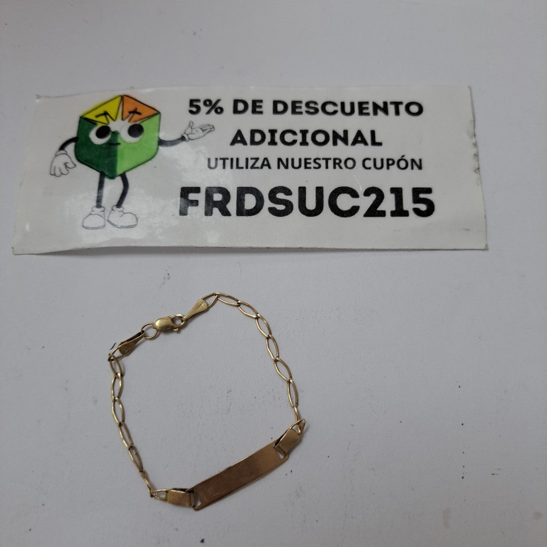 ESCLAVA ORO 10 K 2.1 GRMS (SEMINUEVO)