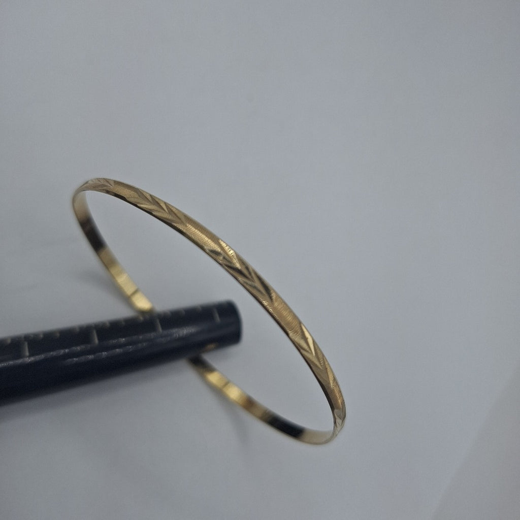 PULSERA RIGIDA ORO 14 K 5.8 GRMS (SEMINUEVO)