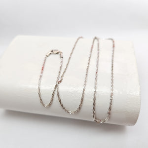 CADENA ORO BLANCO 10 K 2,60 GRMS (SEMINUEVO)