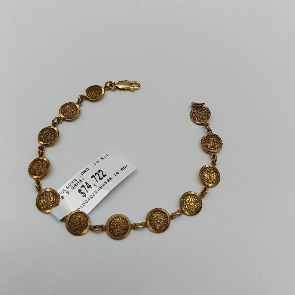 PULSERA ORO 14 K 10.9 GRMS (SEMINUEVO)