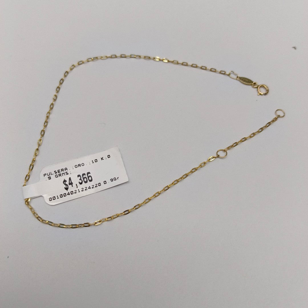 PULSERA ORO 10 K 0.9 GRMS (SEMINUEVO)