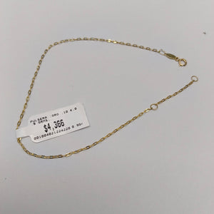 PULSERA ORO 10 K 0.9 GRMS (SEMINUEVO)