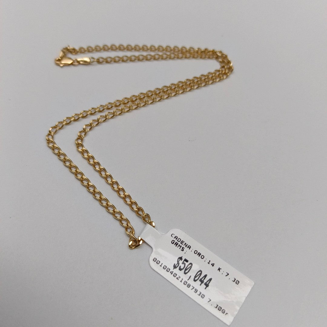 CADENA ORO 14 K 7,30 GRMS (SEMINUEVO)
