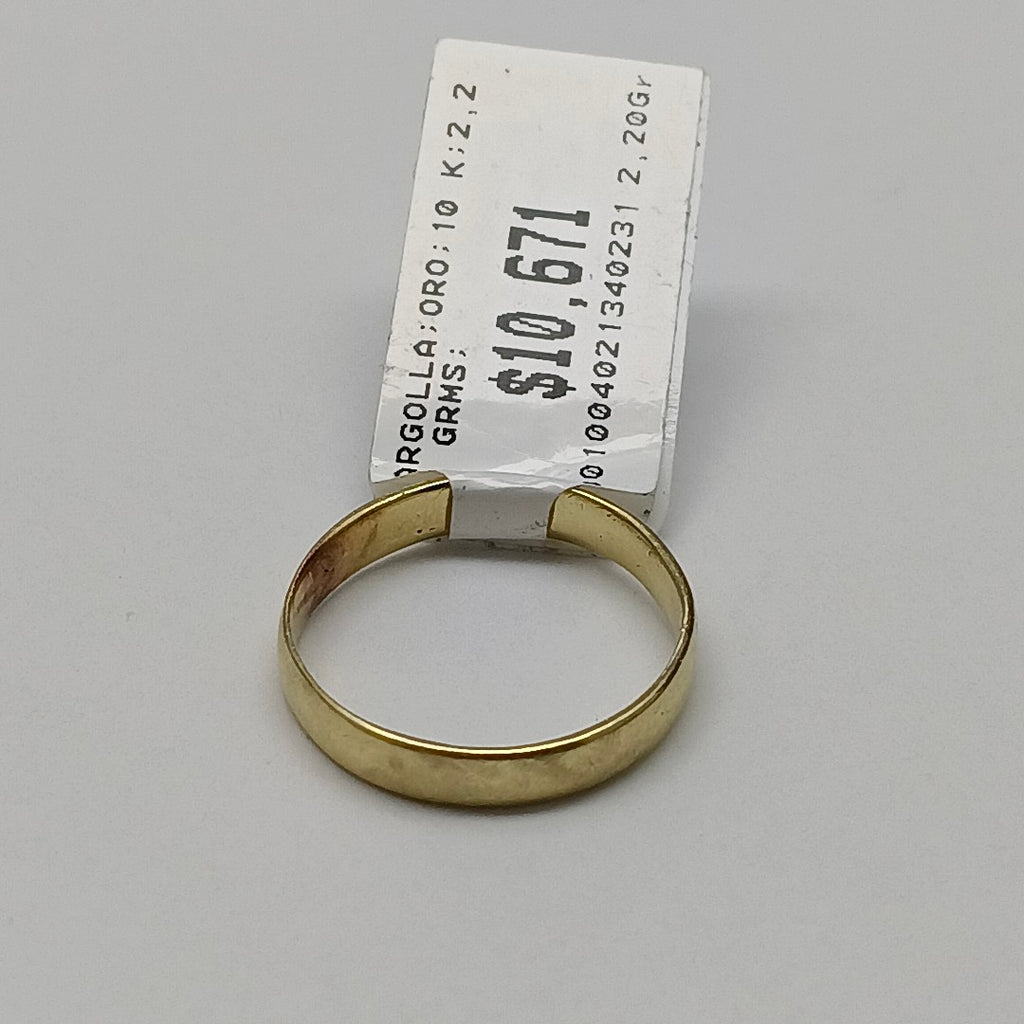 ARGOLLA ORO 10 K 2,20 GRMS (SEMINUEVO)