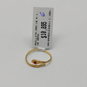 ANILLITO ORO 18 K 1,10 GRMS (SEMINUEVO)