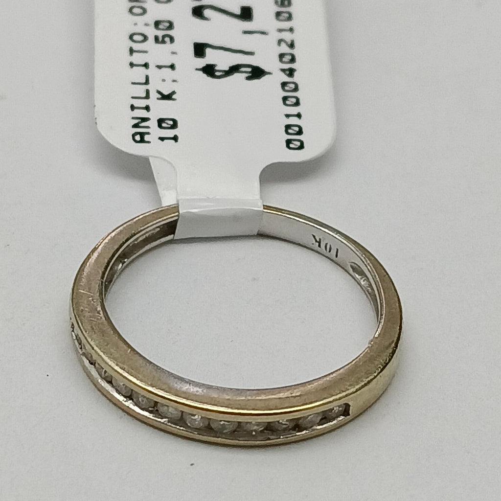 ANILLITO ORO BLANCO 10 K 1,50 GRMS (SEMINUEVO)