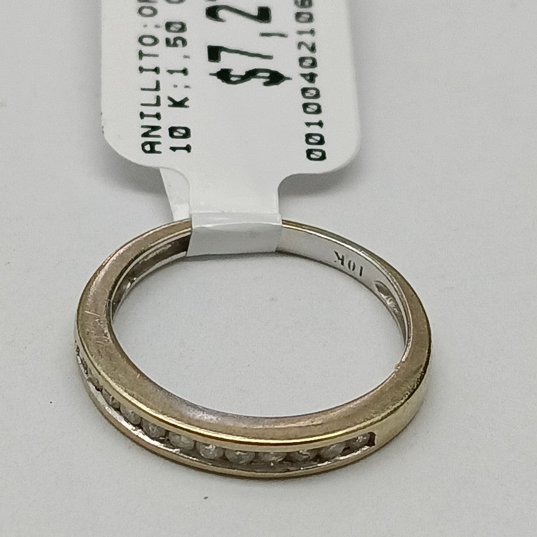 ANILLITO ORO BLANCO 10 K 1,50 GRMS (SEMINUEVO)