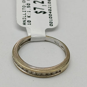 ANILLITO ORO BLANCO 10 K 1,50 GRMS (SEMINUEVO)