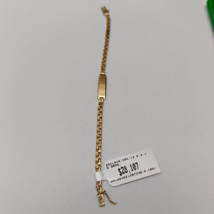 ESCLAVA ORO 14 K 4,10 GRMS (SEMINUEVO)