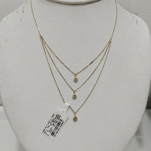 COLLAR ORO 14 K 2,80 GRMS (SEMINUEVO)