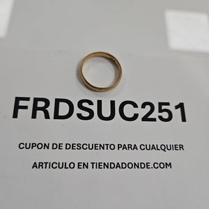 ARGOLLA ORO 10 K 2 GRMS (SEMINUEVO)