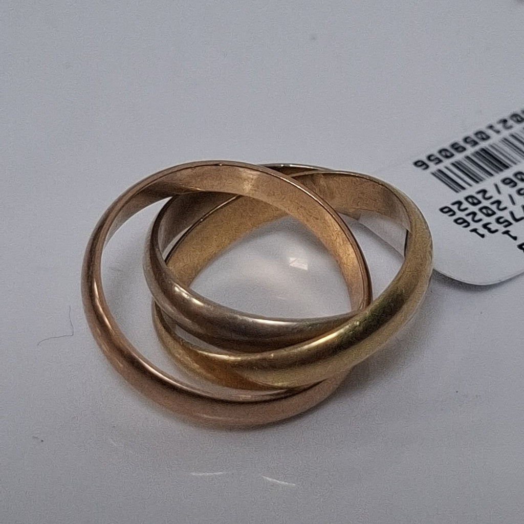ARGOLLA ORO, ORO COMBINADO 16K 8.2 GRMS (SEMINUEVO)
