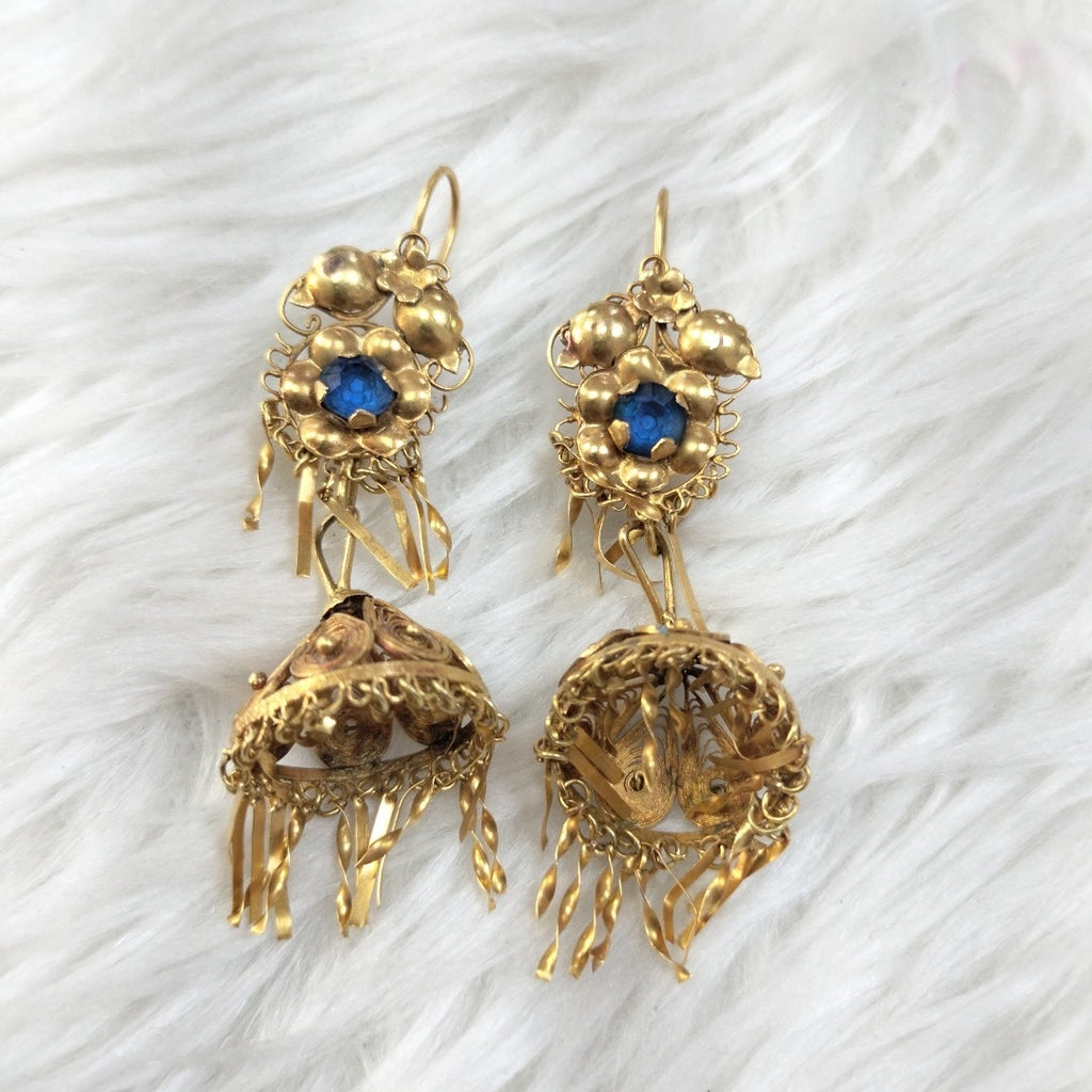 ARETES PAR ORO 10 K 7.2 GRMS (SEMINUEVO)