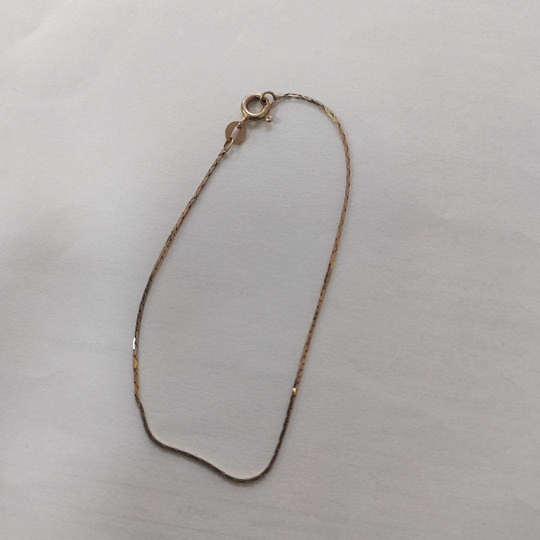 PULSERA ORO 14 K 1.2 GRMS (SEMINUEVO)
