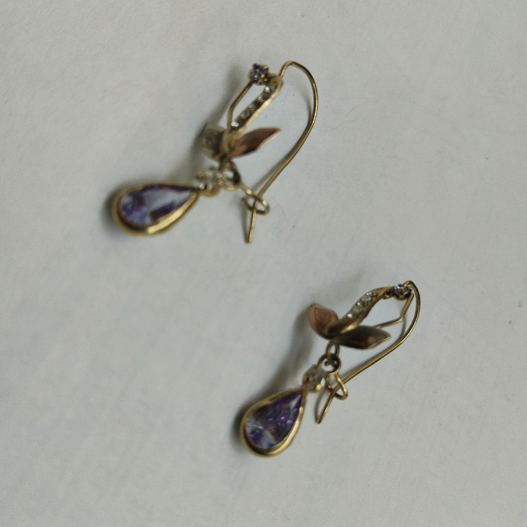 ARETES PAR ORO 10 K 1.6 GRMS (SEMINUEVO)