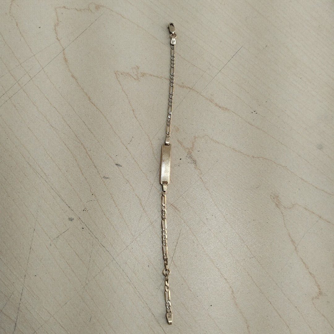 ESCLAVA ORO, RODIADO 14 K 2.4 GRMS (SEMINUEVO)