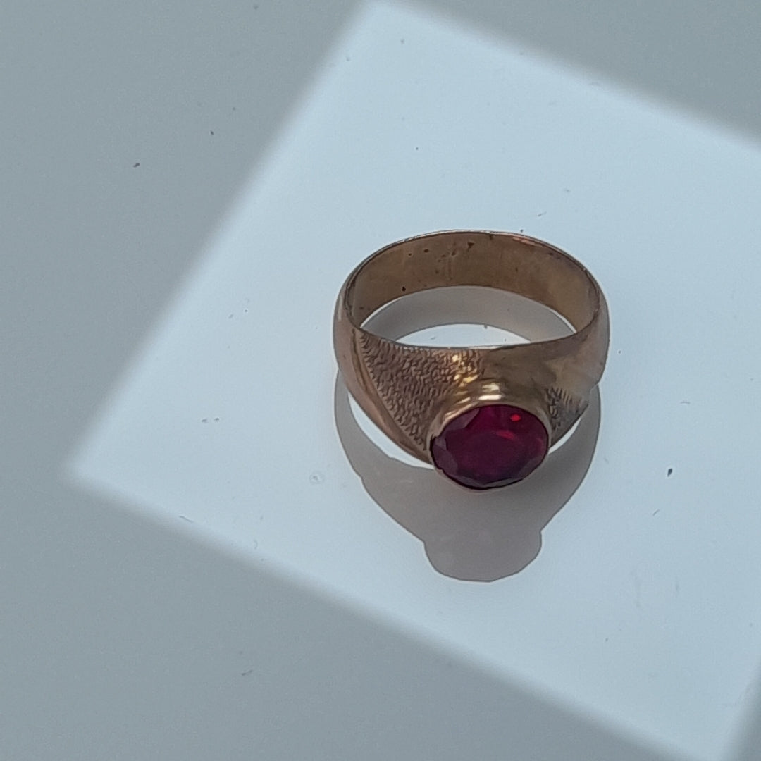 ANILLO ORO 10 K 6.3 GRMS (SEMINUEVO)