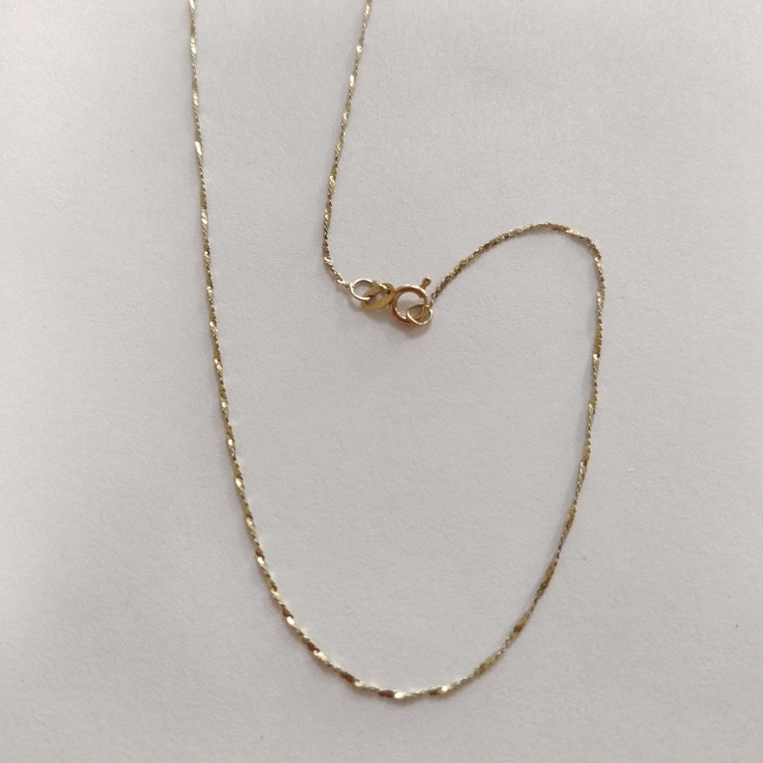 CADENA ORO 14 K 1.1 GRMS (SEMINUEVO)