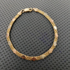 PULSERA ORO 14 K 6.1 GRMS (SEMINUEVO)