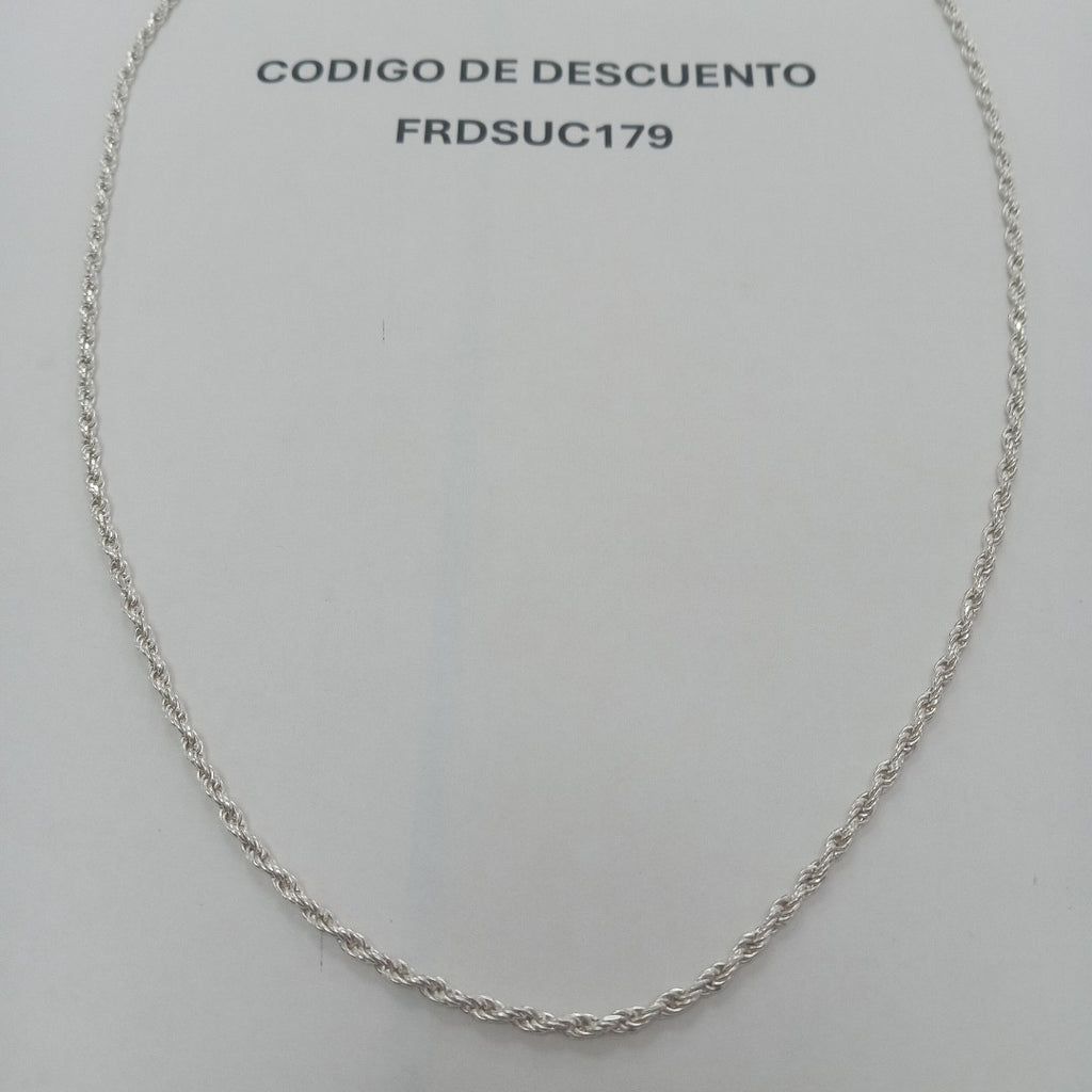 CADENA PLATA 16.3 GRMS (SEMINUEVO)