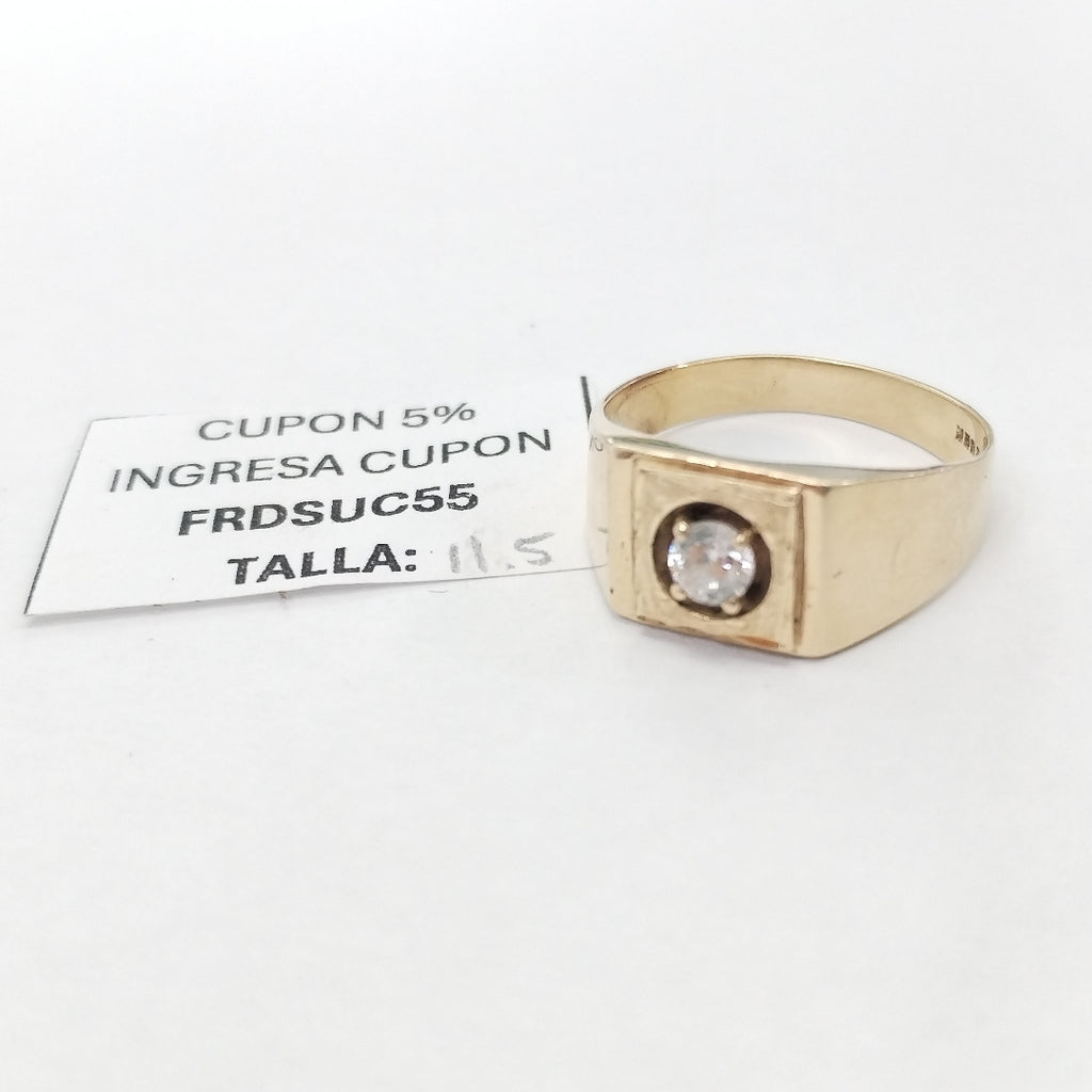 ANILLO ORO 14 K 4.3 GRMS (SEMINUEVO)
