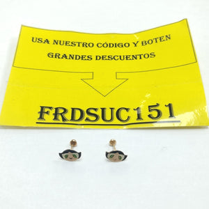 BROQUELES PAR ORO 14 K 0.4 GRMS (SEMINUEVO)