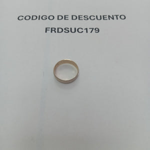 ARGOLLA ORO 10 K 1.6 GRMS (SEMINUEVO)