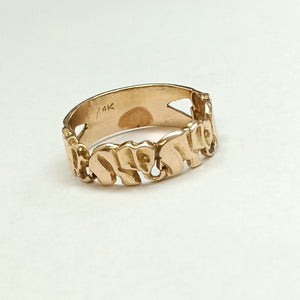 ANILLITO ORO 14 K 4.5 GRMS (SEMINUEVO)