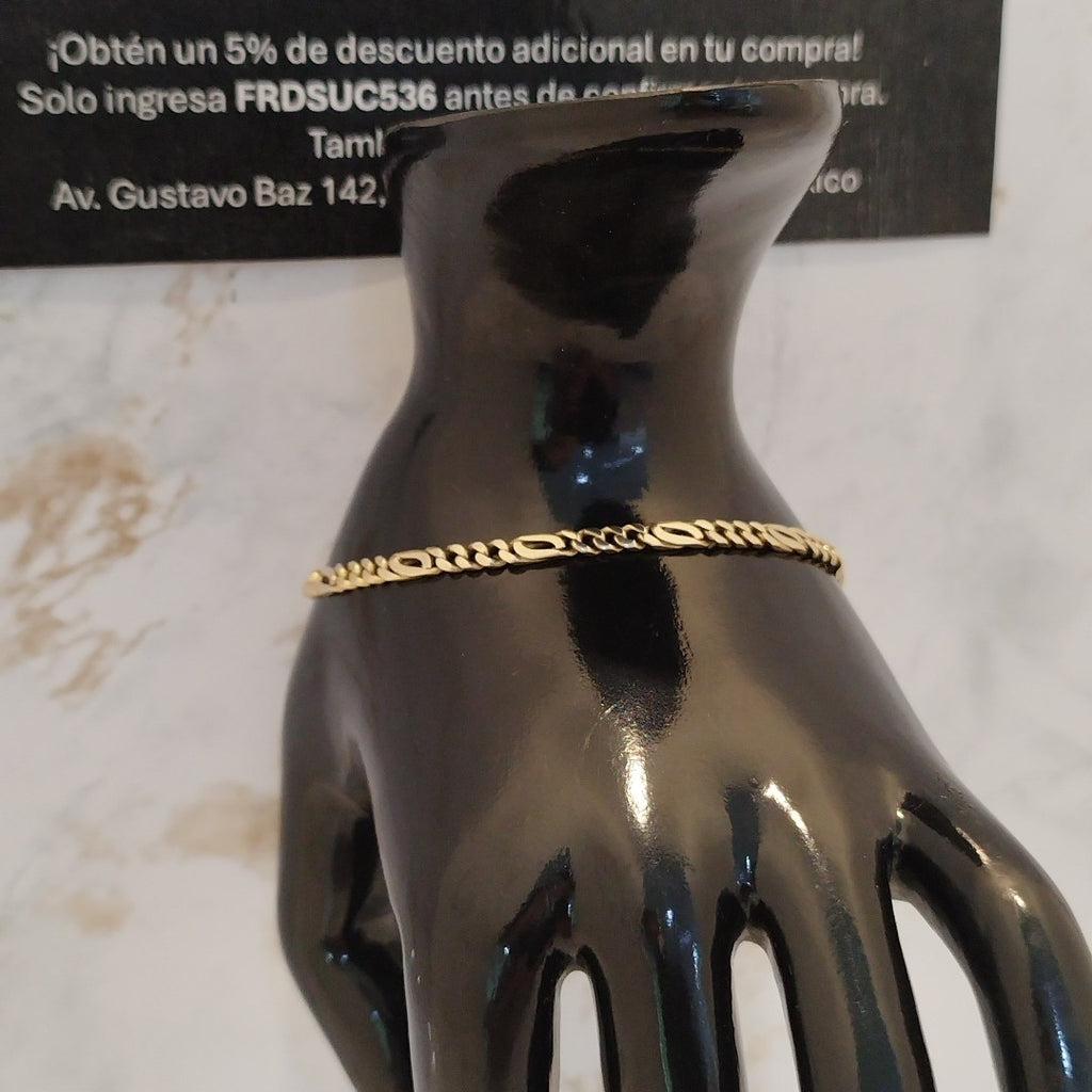 PULSERA ORO 14 K 7.6 GRMS (SEMINUEVO)