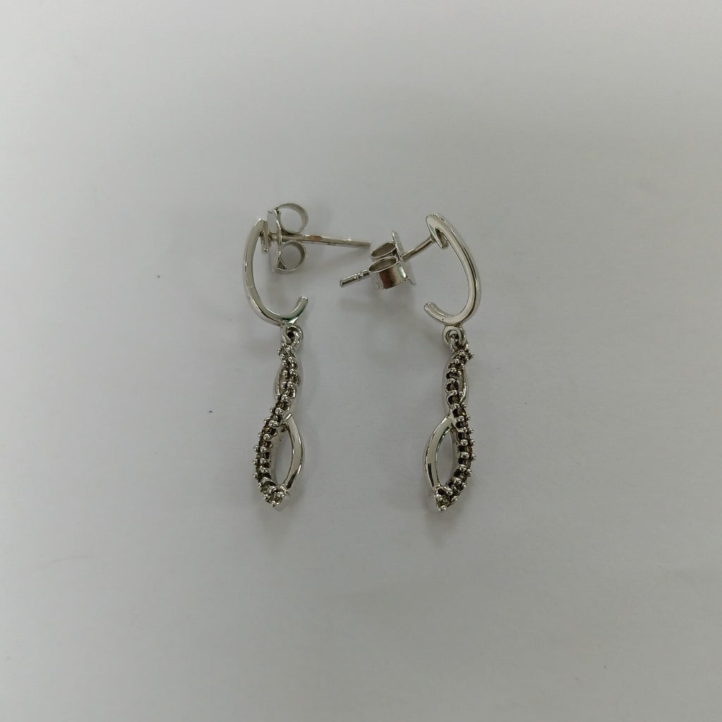 BROQUELES PAR ORO BLANCO 10 K 1,50 GRMS (SEMINUEVO)