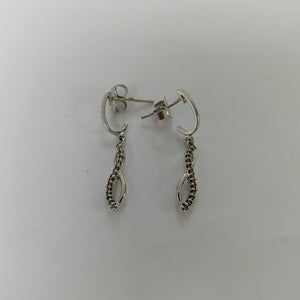BROQUELES PAR ORO BLANCO 10 K 1,50 GRMS (SEMINUEVO)