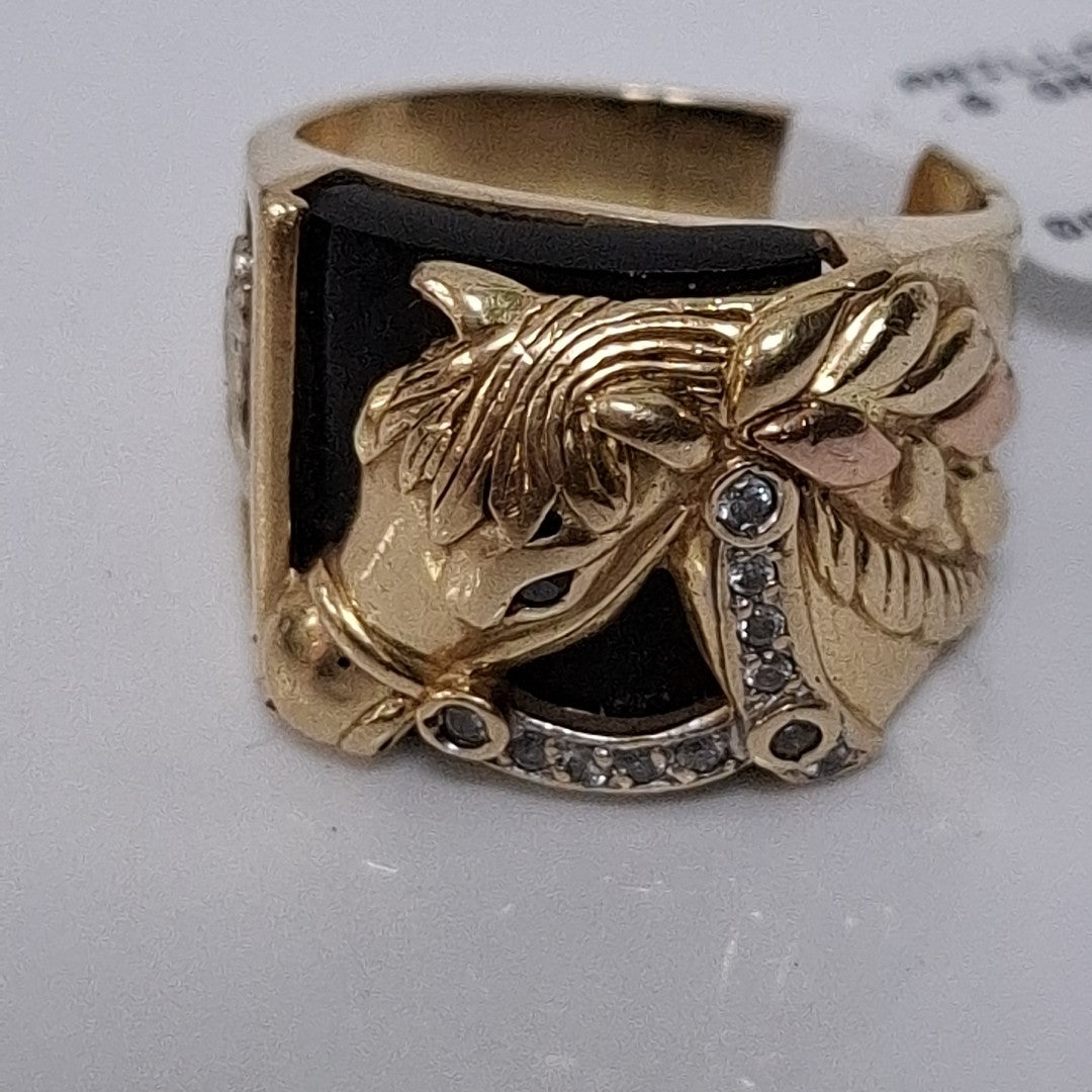 ANILLO ORO 14 K 11.6 GRMS (SEMINUEVO)