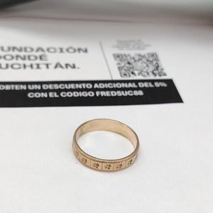 ANILLITO ORO 10 K 2,60 GRMS (SEMINUEVO)