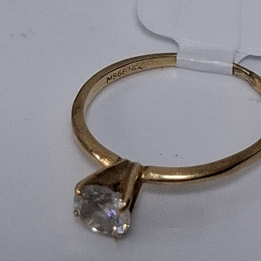 ANILLITO ORO 14 K 1.2 GRMS (SEMINUEVO)