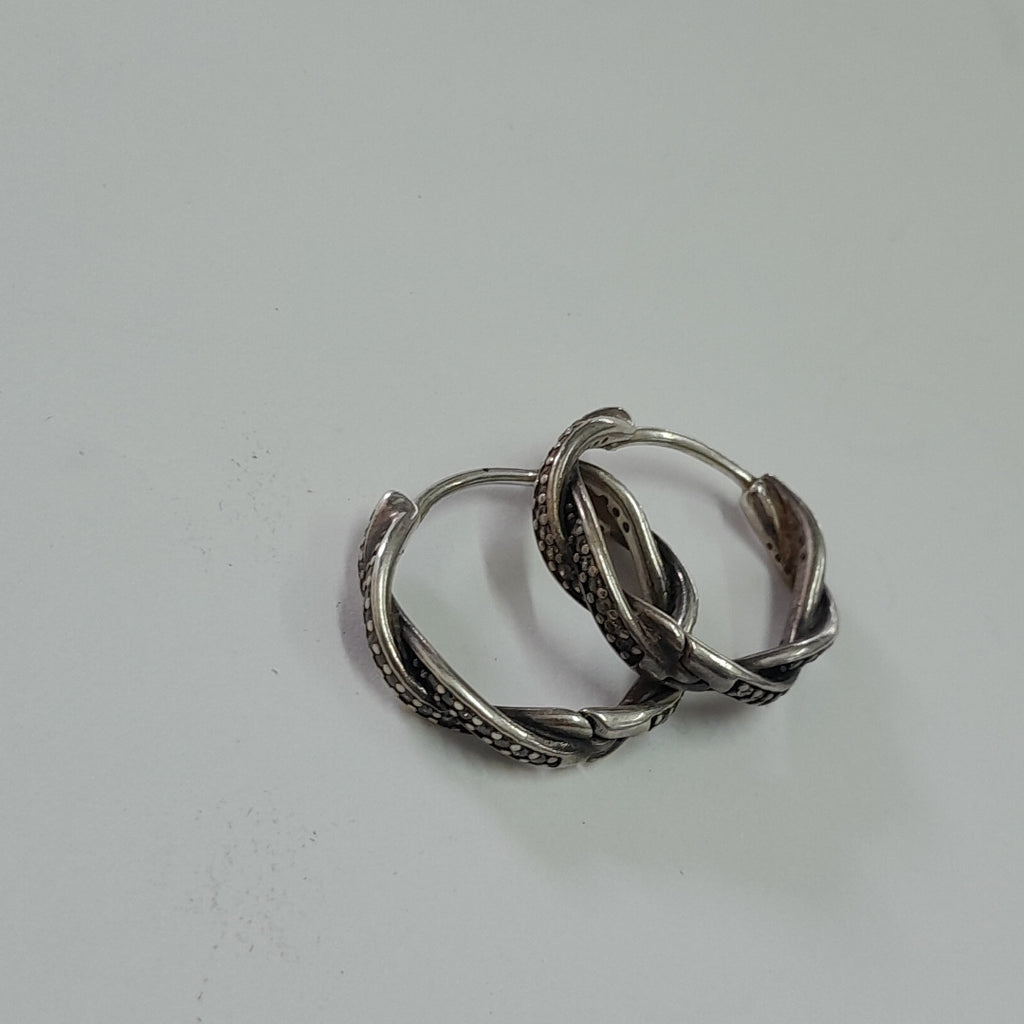 ARRACADAS PAR PLATA 3.7 GRMS (SEMINUEVO)
