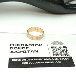 ARGOLLA ORO 10 K 3,10 GRMS (SEMINUEVO)