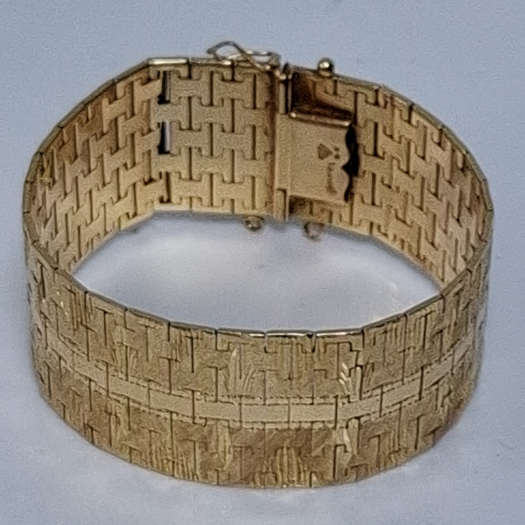 BRAZALETE ORO 18 K 69.7 GRMS (SEMINUEVO)