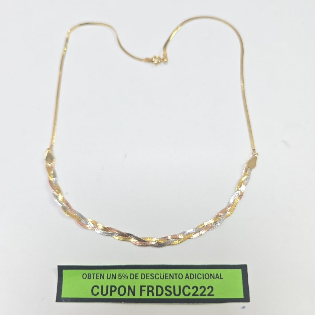 GARGANTILLA ORO 14 K 3,20 GRMS (SEMINUEVO)