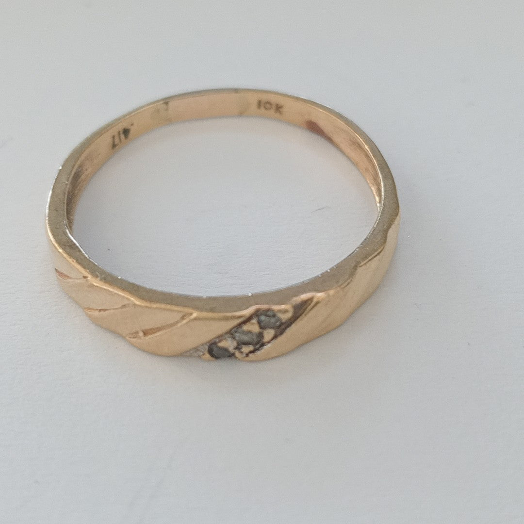 ANILLO ORO 10 K 2.1 GRMS (SEMINUEVO)
