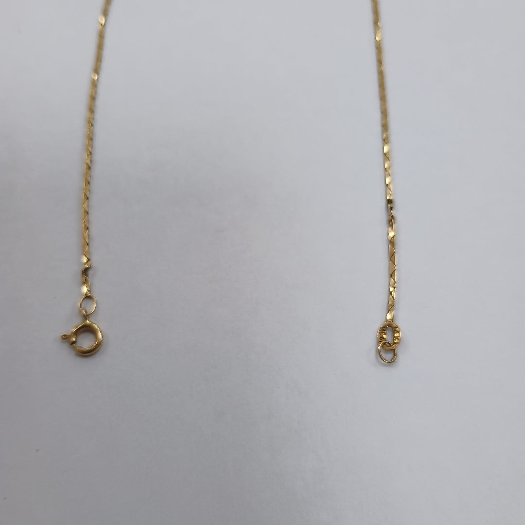 CADENA ORO 14 K 3,20 GRMS (SEMINUEVO)