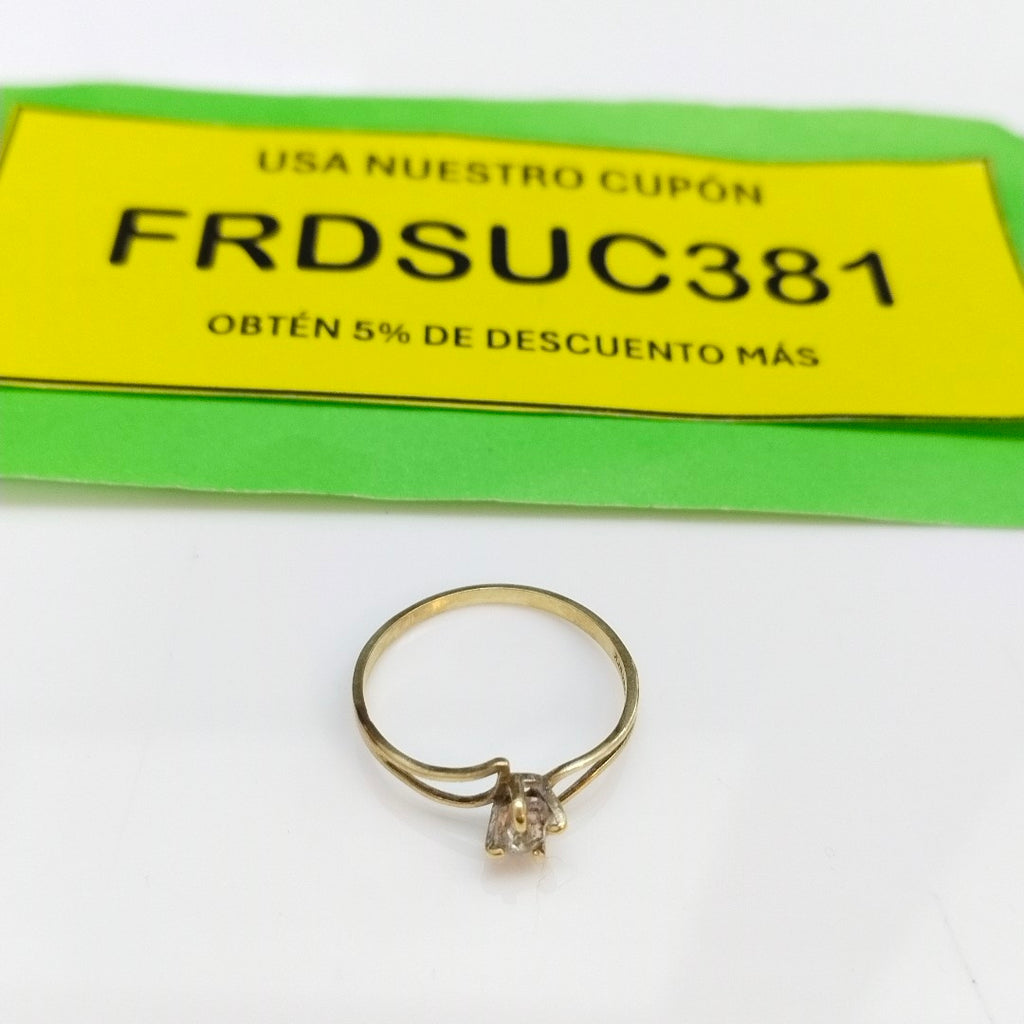 SOLITARIO ORO 10 K 1.1 GRMS (SEMINUEVO)