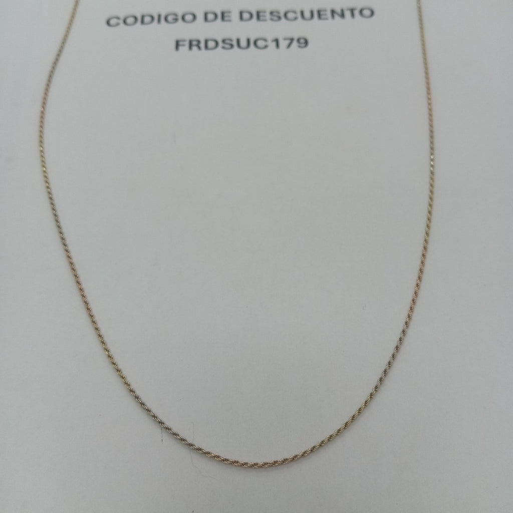 CADENA ORO 10 K 5,20 GRMS (SEMINUEVO)
